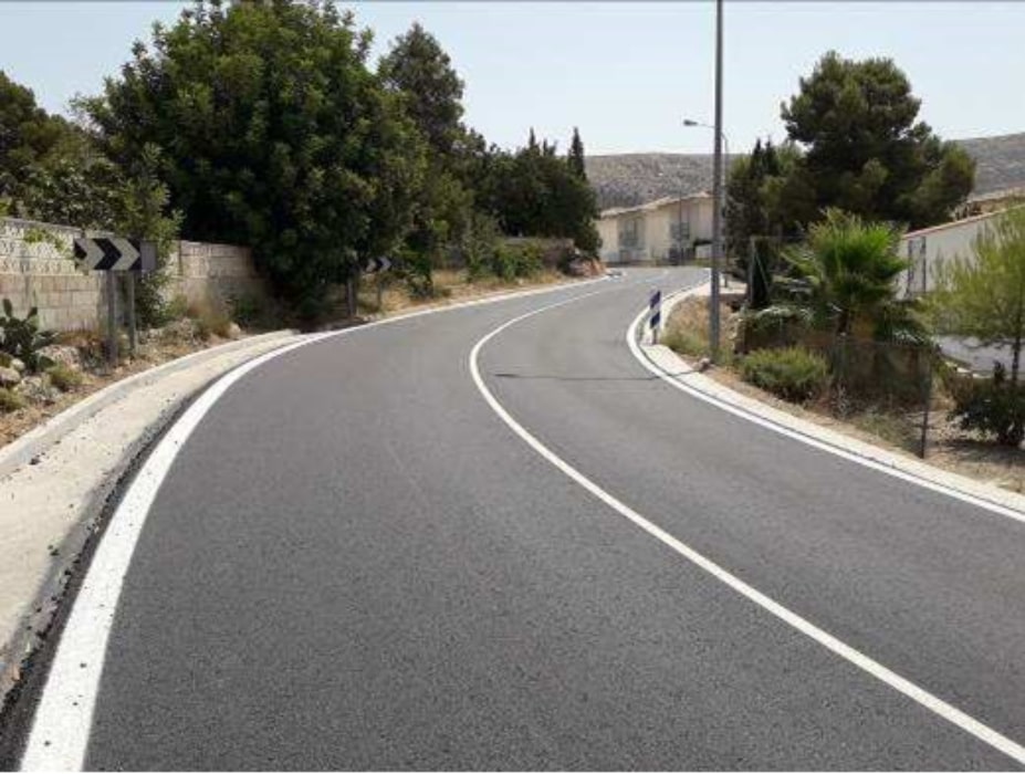 REFUERZO DE FIRME DE LA CV-395  CHULILLA | VALENCIA